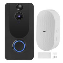 Smart Doorbell Video WiFi Wireless Intercom Night Vision Motion Detection Home Security 1080P