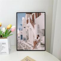 1pc Ibiza M-Mykonos T-Tulum Tuscany Athens Madrid Movie Sticky Self-adhesive Art Poster Waterproof Paper Sticker Wall Decor 21cm×30cm NoFrame