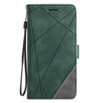 Wallet Flip Case For iPhone 16E 16 Plus 14 15 Ultra 13 12 11 Pro Max SE 2025 Cover Couqe Leather Magnetic Phone Protective Bags for iPhone 11 žalia