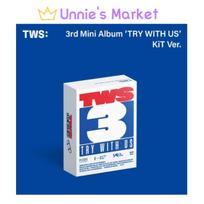 TWS - IŠBANDYKITE SU MUMIS Rinkinys Ver. 3 mini albumas 1EA gray