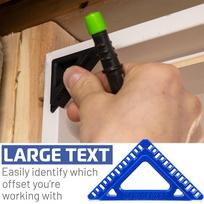 Tool for The Door And Window Box, DIY Accessory mėlyna