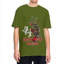 Black Myth Wukong Monkey King (6) T-Shirt Hip Hop T Shirts Short Sleeve Y2K Basic Tops Summer Cotton O-Neck Oversize Clothes S