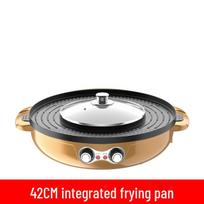 Smokeless Non-Stick Electric Grill & Shabu-Shabu Multi-Function Hot Pot Minimum Order 1000 gray