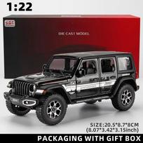 1:22 Metalinis žaislinis automobilis Modelis Simuliatas Mastelis Metalų Lydinys Transporto priemonė Garsas ir Šviesa Atitraukiamas Tinka Vaikams Berniukui Dovana Daugybė Durų Gali Būti Atidaromos juoda