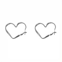 Metal Texture Twisted Earrings - Minimalist, Big Love European/American Style