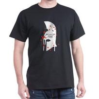 Blood Spartan Helmet Molon Labe T-Shirt 100% Cotton O-Neck Summer Short Sleeve Casual Mens T-shirt Size S-3XL S juoda