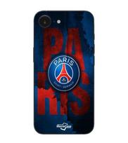 Maniacase Case For Iphone 16E Paris Saint Germain FC Logo juoda