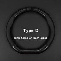 Universal Car Steering Wheel Cover Carbon Fiber Leather Three-dimensional Anti Slip, Timple And Fashionable Car Accessories