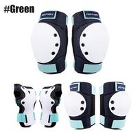 6PCS/Set Adult Knee Pads Elbow Pads Wrist Guards Helmet Protective Gear Set for Roller Skating, Skateboarding, Cycling S black