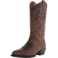Men Western Cowboy Boots Autumn Winter Leather Shoes Embroidered High Boots Couple Shoes Lightweight Comfortable Plus Size 35-48 38 ruda