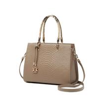 Women's Top-layer Soft Leather Handbag, Simple Hand-carry, High-end Single-shoulder Bag, Crossbody Bag 28.5*10.5*22CM