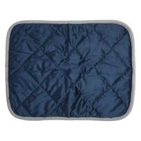Pet Warm Pad Cat Heat Mat Dog Sleeping Bed Mat Cushion Skidproof for Home Winter Dark Blue with S blue