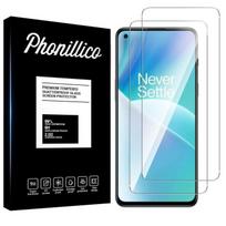 Tempered Glass for OnePlus Nord 2T [2 Pack] Phonillico® Screen Protector Glass Film skaidri