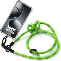 Case for Xiaomi 14T Pro - Protection with Detachable Green Lanyard - E.F.Connection