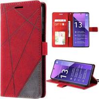 Case for Xiaomi Redmi Note 13 Pro+ 5G - Note 13 Pro Plus 5G - Red Leather Effect Shockproof 360° Protection