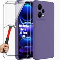 Coque - Xiaomi - Redmi Note 12 Pro 5G - Ultra Slim - Souple - Violet Foncé