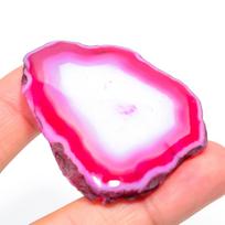 Pink Condor Agate 4.3x5.3mm Natural Cabochon Fine Loose 158.8Cts. g7b34 įvairiaspalvis