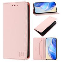 Casing For Realme 12X 12 Lite 13 14 Pro Plus 5G Flip Cover TPU Silicone Bumper PU Leather Wallet Case Realme 12 5G/12X 5G rožinė