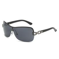 One-Piece Sunglasses, Retro Versatile Wrapped Glasses, One-Piece Sunglasses For Women regular brown
