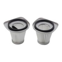 Fresh and Dust Filter 2 Pack Washable Filter For dexp M800 Vacuum Cleaner gray