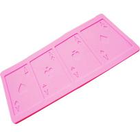 A Poker Cookie Chocolate Silicone Molds Playing Cards Moulds Cake Fondant Gumpaste SugarcraftForms Kitchen Baking Tool