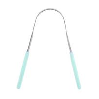 Stainless Steel Tongue Cleaner Scraper Oral Care Bad Breath Sweeper Health Tool
