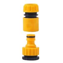6 vnt. ABS Sodo Greito Žarnos Jungiklio 1/2” Galinis Dvigubas Vyriškas Žarnos Jungimo Adapteris Prailgintojas Rinkinys Žarnos Vamzdžiui 1/2''