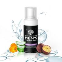 Skin Elements intymus prausiklis vyrams su pasiflorais (4.05 Fl Oz) | Apsaugo nuo niežulio, sudirginimo ir blogo kvapo
