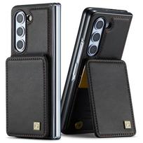 For Samsung Galaxy Z Fold5/ Galaxy Z Fold6.Card - holding Function Premium PU Leather Phone Case Samsung Galaxy Z Fold5 juoda