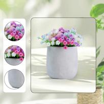 Gypsophila Artificial Flowers Bonsai Table Centerpiece Desktop Ornament Small Fake Plant Colorful