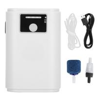 Single Outlet Aquarium UltraQuiet Air Pump Kit Fish Tank Oxygen Pump with Power Display(ZYN10
