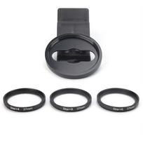 Mobile Phone Lens 468 Points Star Filter Set with 37MM Phone Clip for iPhoneXiaomi