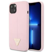 Guess Guhcp13Ssltgu Iphone 13 Mini 5,4 Fioletowy/Purple Hardcase Silicone Triangle