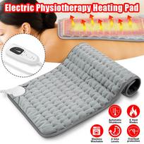 110~240V Electric Heating Pad 6-Level Fast Moist/Dry Neck Shoulder Back Pain Relief Large 6 Heat Settings