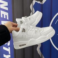 Harajuku bf Hong Kong style air cushion casual shoes men's sneakers ins platform dad shoes ulzzang versatile retro sneakers 35