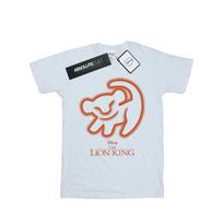 Disney Mens The Lion King Cave Drawing T-Shirt S balta