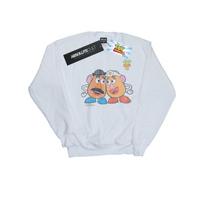 Disney Mens Toy Story 4 Mr And Mrs Potato Head Sweatshirt XXL balta