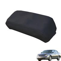 For Toyota Avalon 2005-2012 Black Leather Center Console Lid Armrest Cover Trim