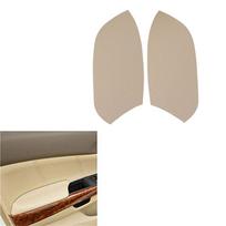 Naujas smėlio spalvos odinis vidinės durų apdailos porankio dangtelis 2008-2012 m. Honda Accord sedanui