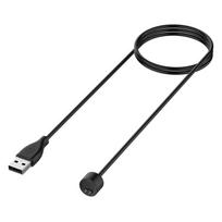 Greito įkrovimo laidas Xiaomi Mi Band 7 6 5 išmaniai apyrankei, USB įkroviklio lizdas, įkrovimo maitinimo laidas xiaomi Miband 5 6 7 CHINA black