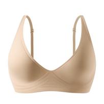 Breathable Jelly Seamless Women's Bra: Sweat-Absorbent, Comfortable, No Steel Ring, Side Support, and Soft Support XXL (170-190)