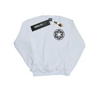Star Wars Womens/Ladies The Mandalorian Galactic Empire Insignia Breast Print Sweatshirt M