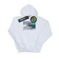 DC Comics Mens Batman TV Series Joker Surfing Hoodie L balta