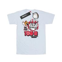 Tom And Jerry Mens Tomic Energy T-Shirt S balta