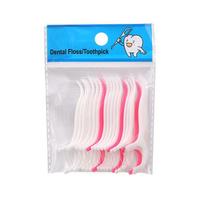 20/50/100pcs/lot Oral Hygiene Dental Flosser Sticks Dental Water Teeth Floss Flosser Teeth Pick Tooth Picks 20PCS
