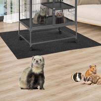 Dog Crate Mat Absorbs Puppy Pee Pad Kennel for Small Pets Bunny Guinea Pigs 122x122cm
