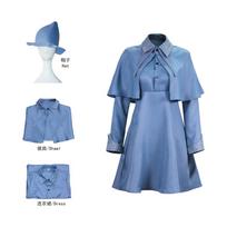 Hibiscus Delacour cos Uniform Cosplay Booth Barton School Uniform Girls Uniform 120 gray
