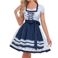 Moteriški „Oktoberfest“ scenos kostiumai L mėlyna
