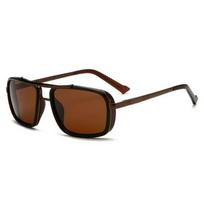 0 -0.5 -0.75 -1.0 To -4.0 Gray/Tea Lens Prescription Sunglasses Men Polarized Myopia Lens Goggle Punk Sun Glasses 0