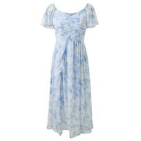 Sancai 2026 Summer Ruffle A-line Dress M